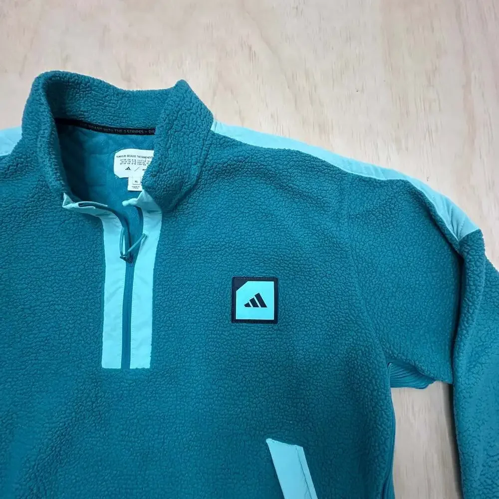 Adidas Adicross Padded Fleece 1/4 Zip Jacket Arctic Fusion